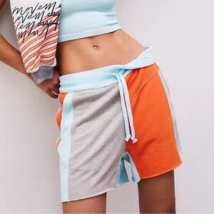 Free people FP Piece Of Me Colorblock Shorts 
Size M